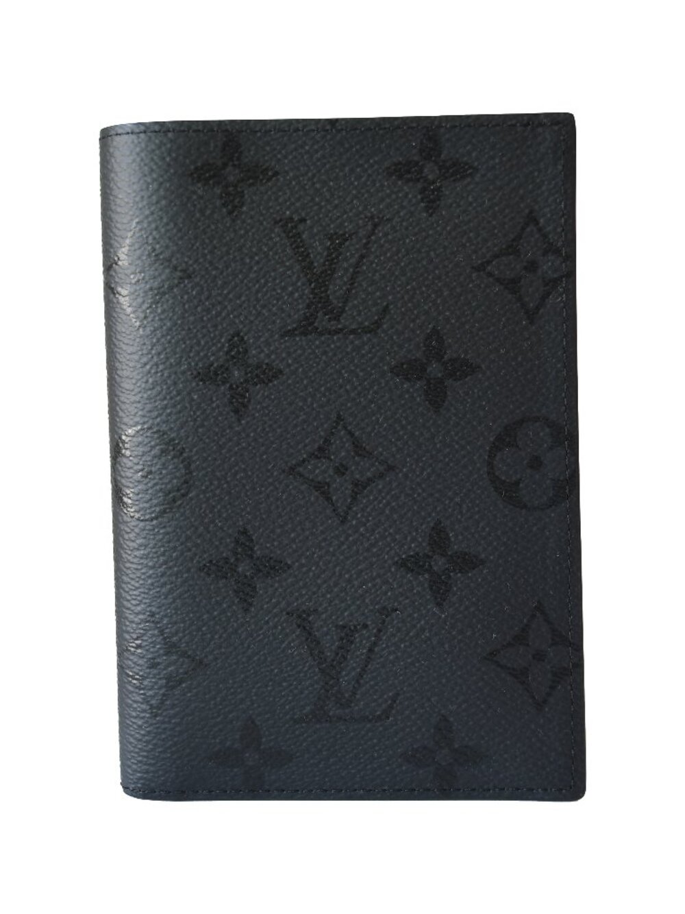 Louis Vuitton Passport Cover Monogram Shadow Black